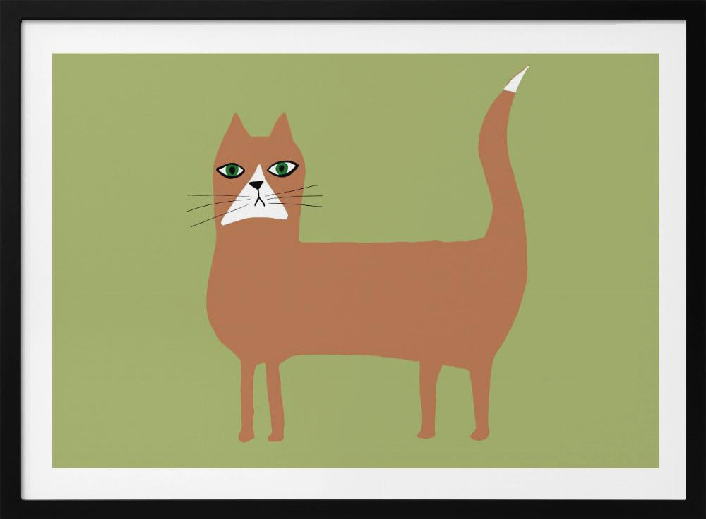 Katze Ingwer Orange | Poster
