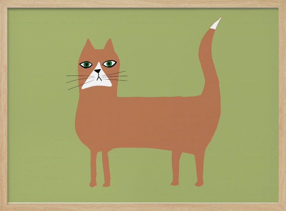 Katze Ingwer Orange | Poster