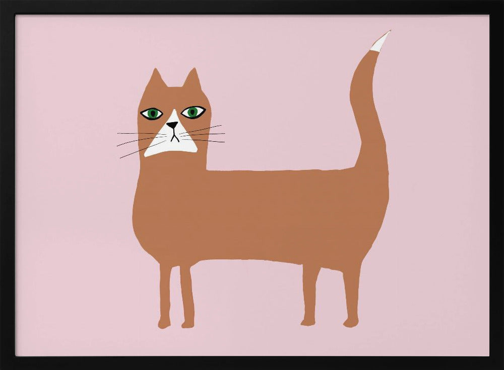 Katze Ingwer Orange | Poster