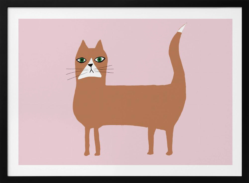 Katze Ingwer Orange | Poster
