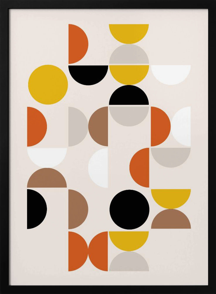 Mid-Century-Muster | Poster