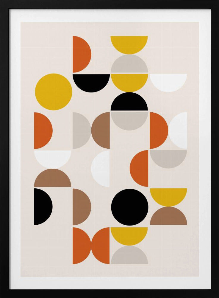 Mid-Century-Muster | Poster