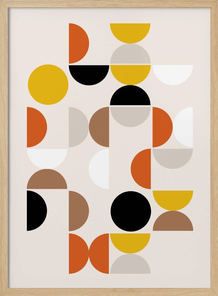 Mid-Century-Muster | Poster