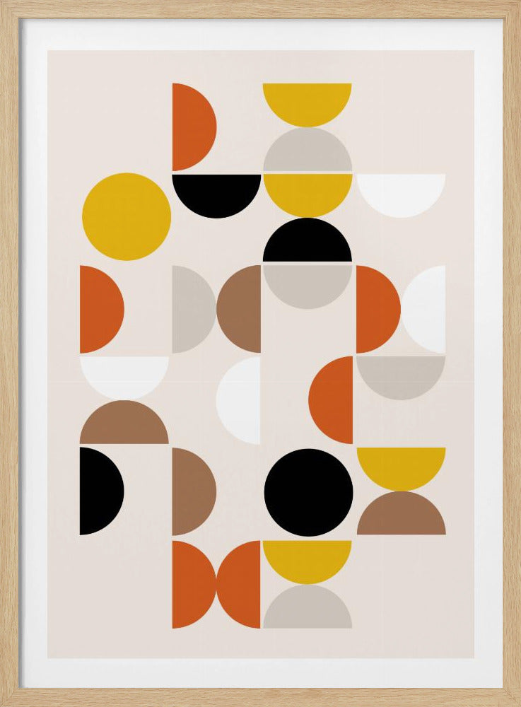 Mid-Century-Muster | Poster