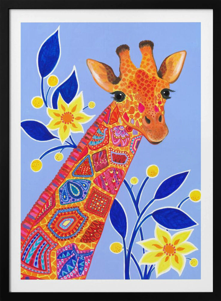 Gemusterte Giraffe | Poster
