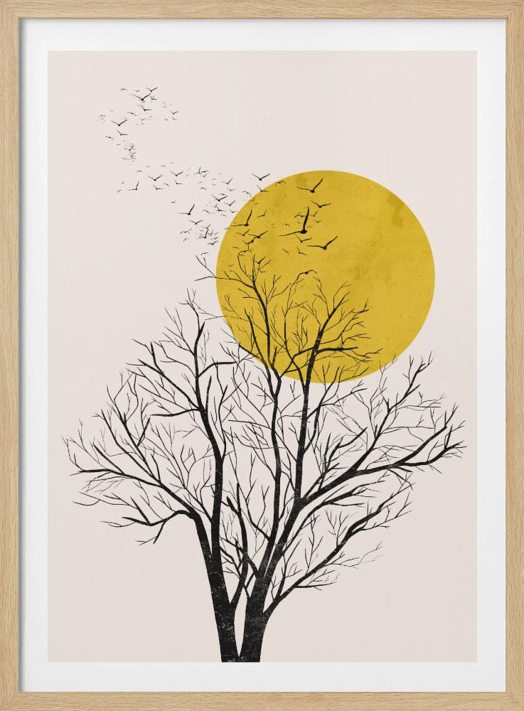 Über den Bäumen | Poster