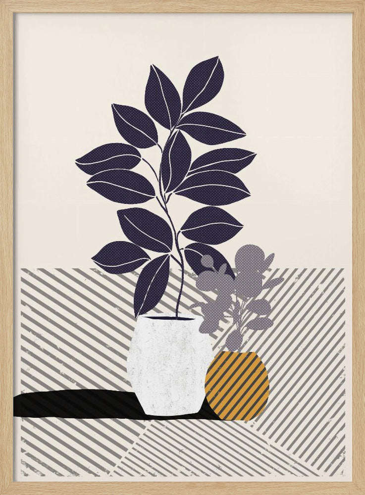 Vase B von Catsanddotz 5 bis 7 30 x 42 Zoll L | Poster