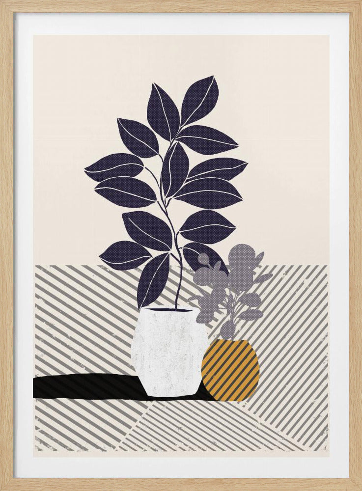 Vase B von Catsanddotz 5 bis 7 30 x 42 Zoll L | Poster