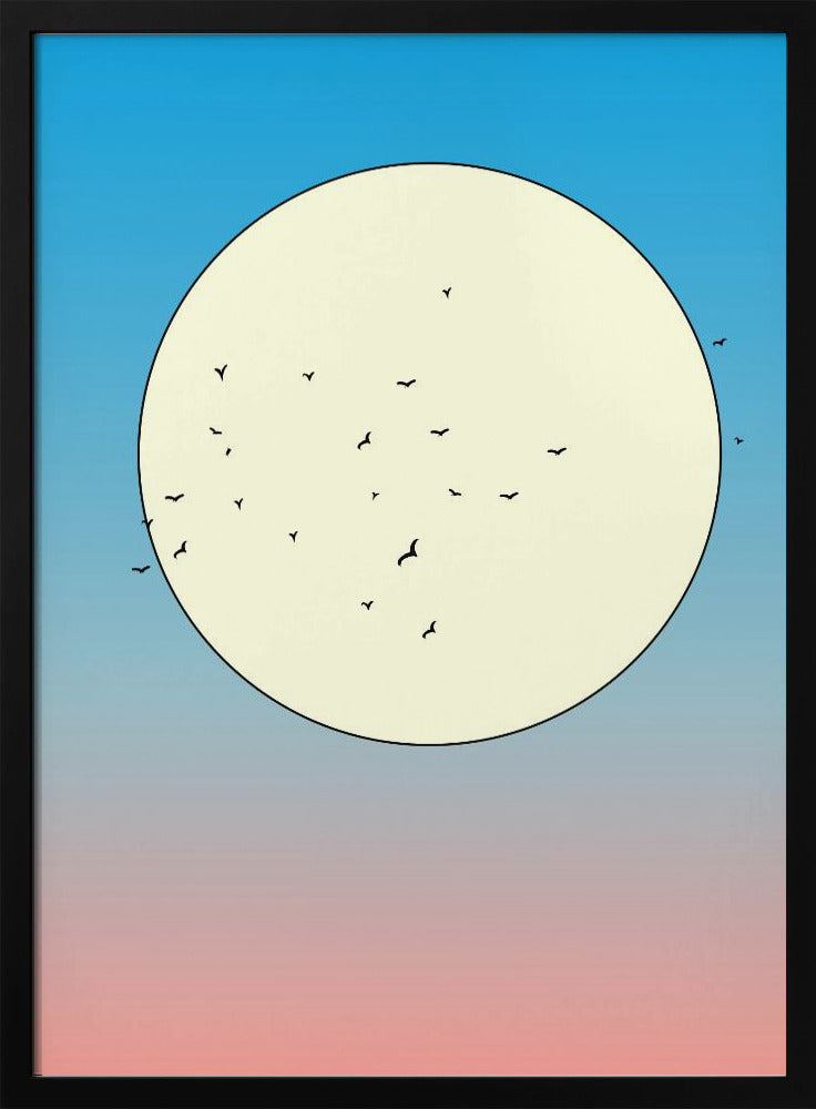 Vögel am Himmel | Poster