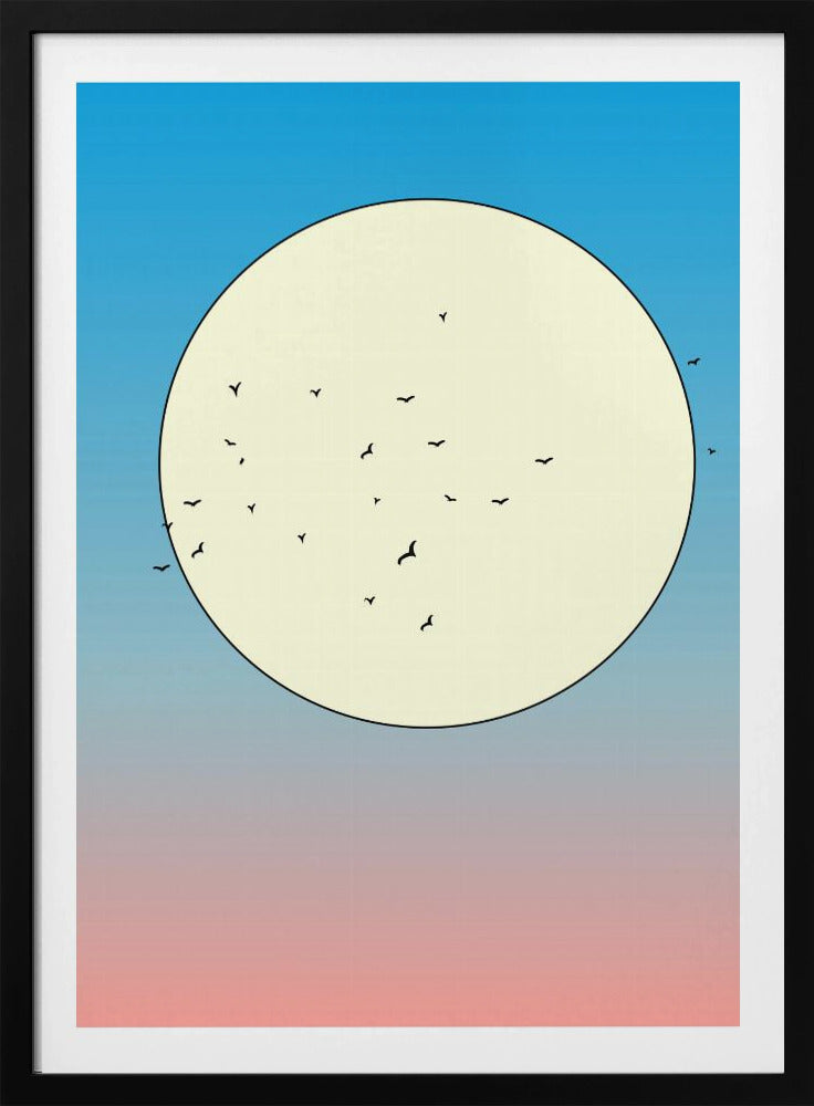 Vögel am Himmel | Poster