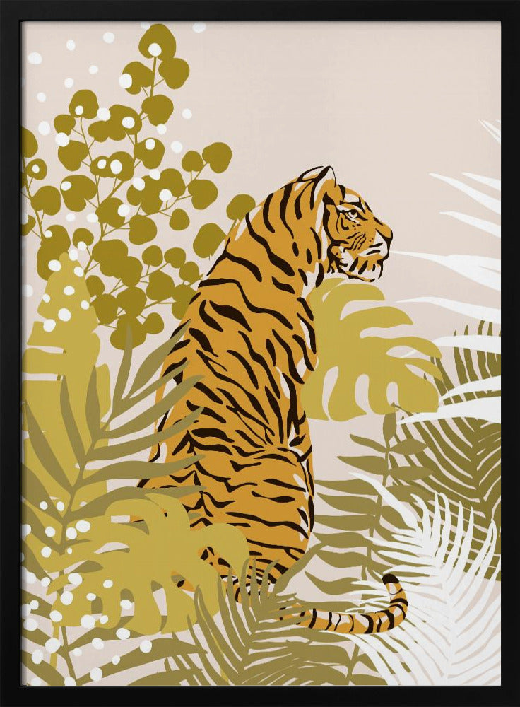 Tiger von Cats and Dotz, 76,2 x 106,7 cm, Poster