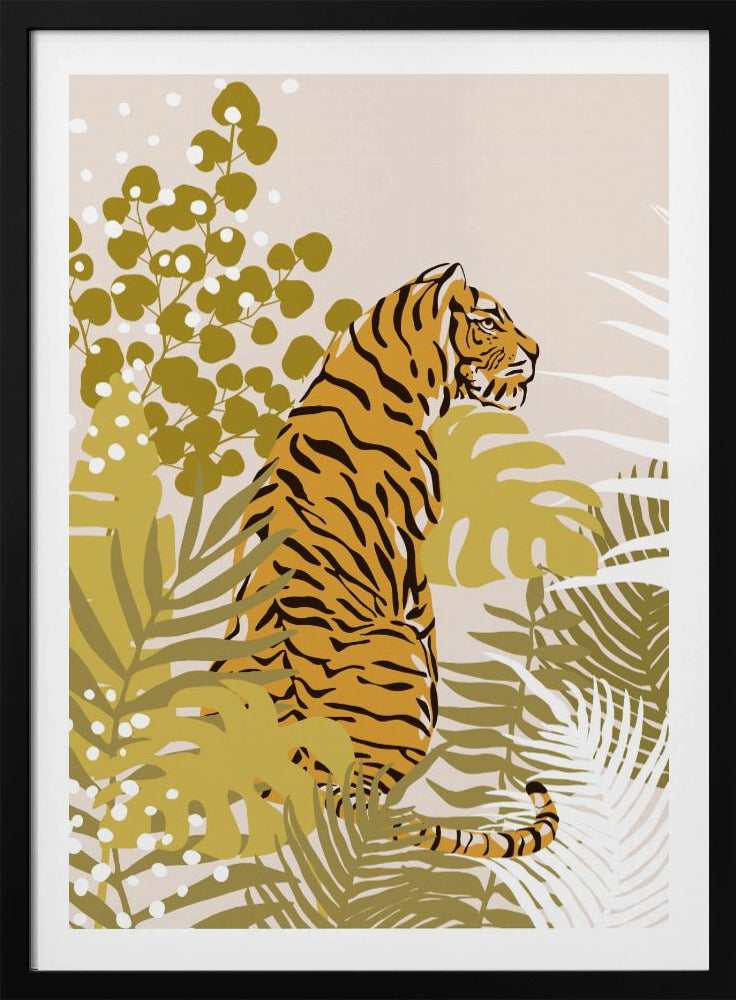 Tiger von Cats and Dotz, 76,2 x 106,7 cm, Poster