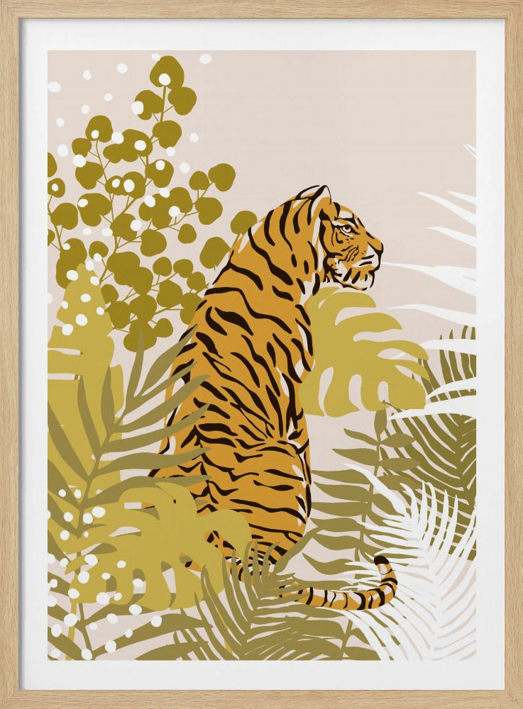 Tiger von Cats and Dotz, 76,2 x 106,7 cm, Poster