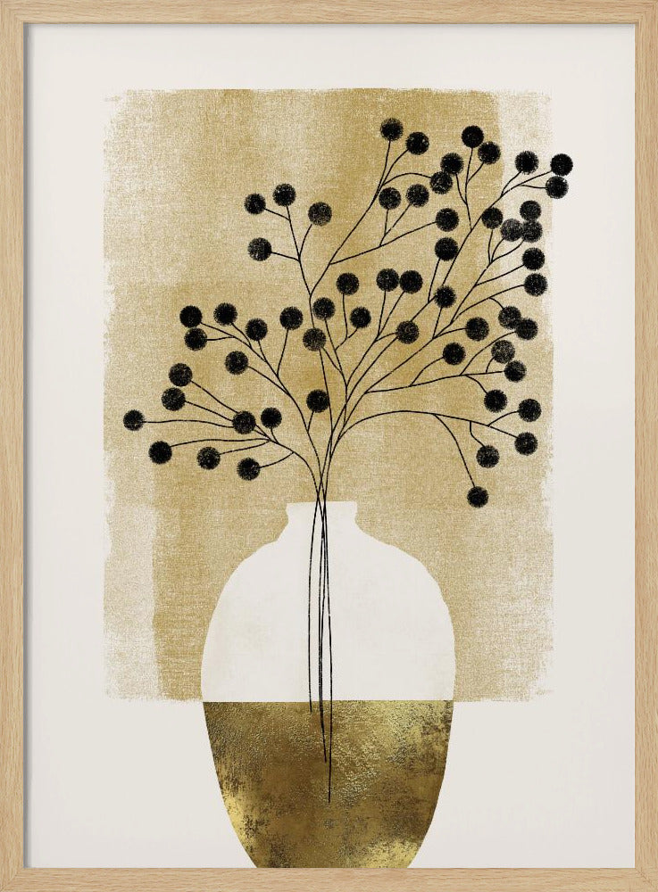 Abstrakte Vase | Poster