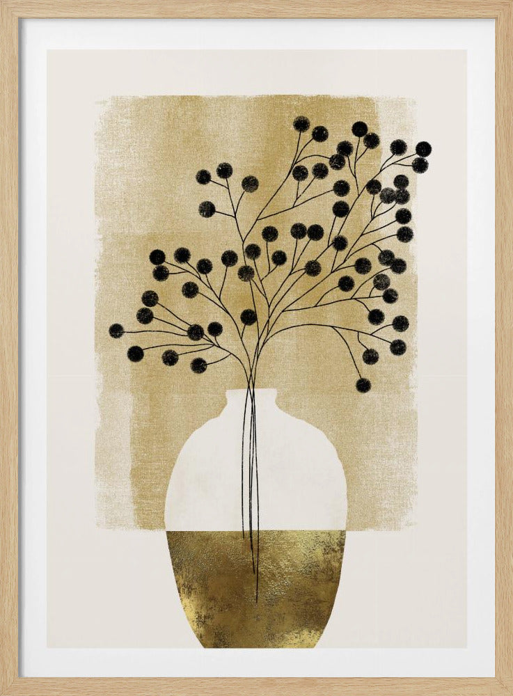 Abstrakte Vase | Poster