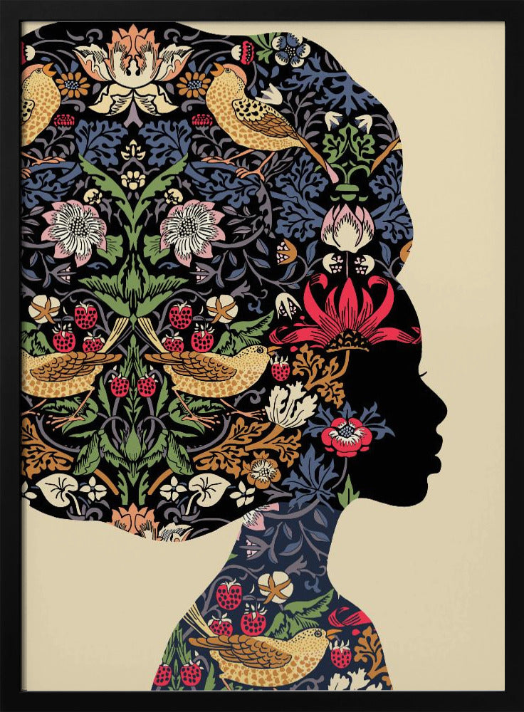 Afro-Frau | Poster