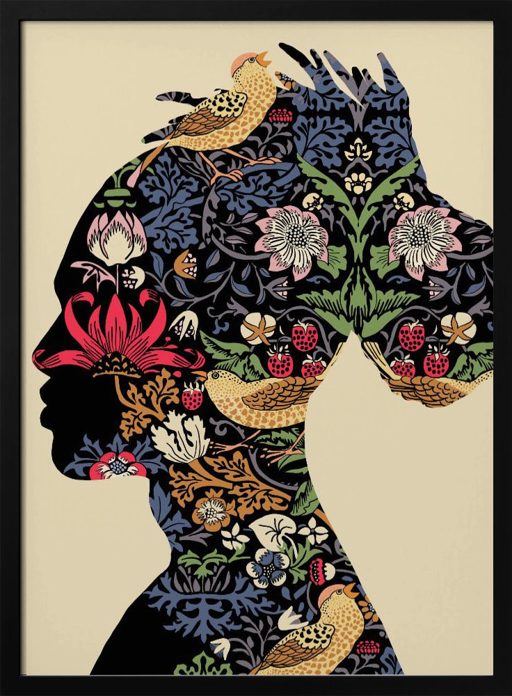 Afro-Frau | Poster
