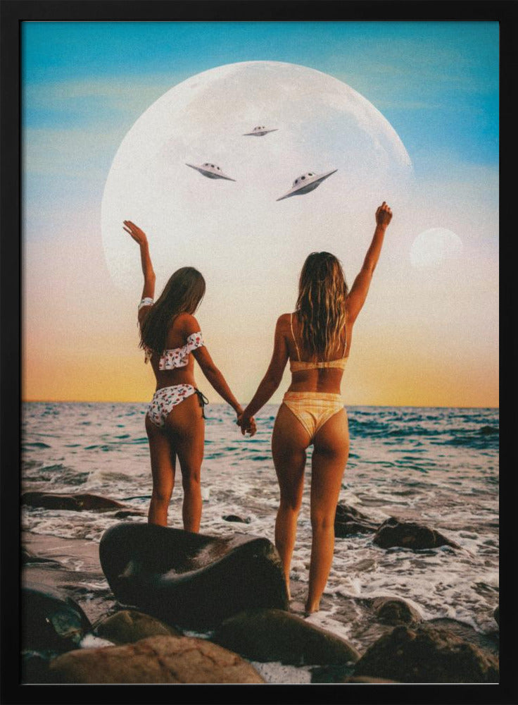 Hier sind wir, UFO | Poster