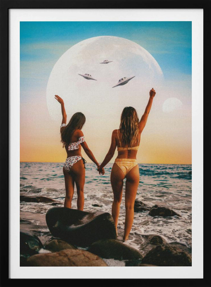 Hier sind wir, UFO | Poster
