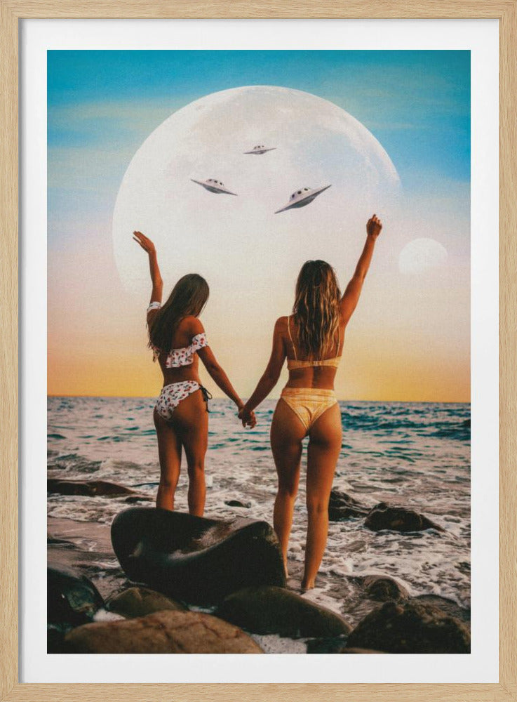 Hier sind wir, UFO | Poster