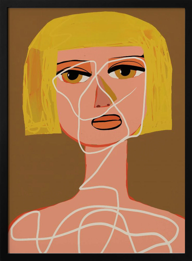 Gefesselte Frau Tangled | Poster