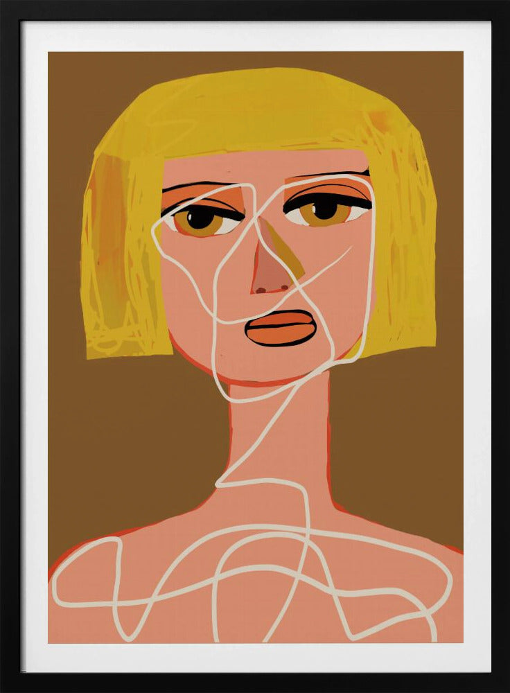 Gefesselte Frau Tangled | Poster