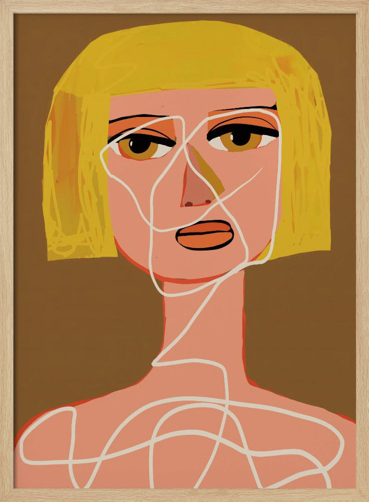 Gefesselte Frau Tangled | Poster
