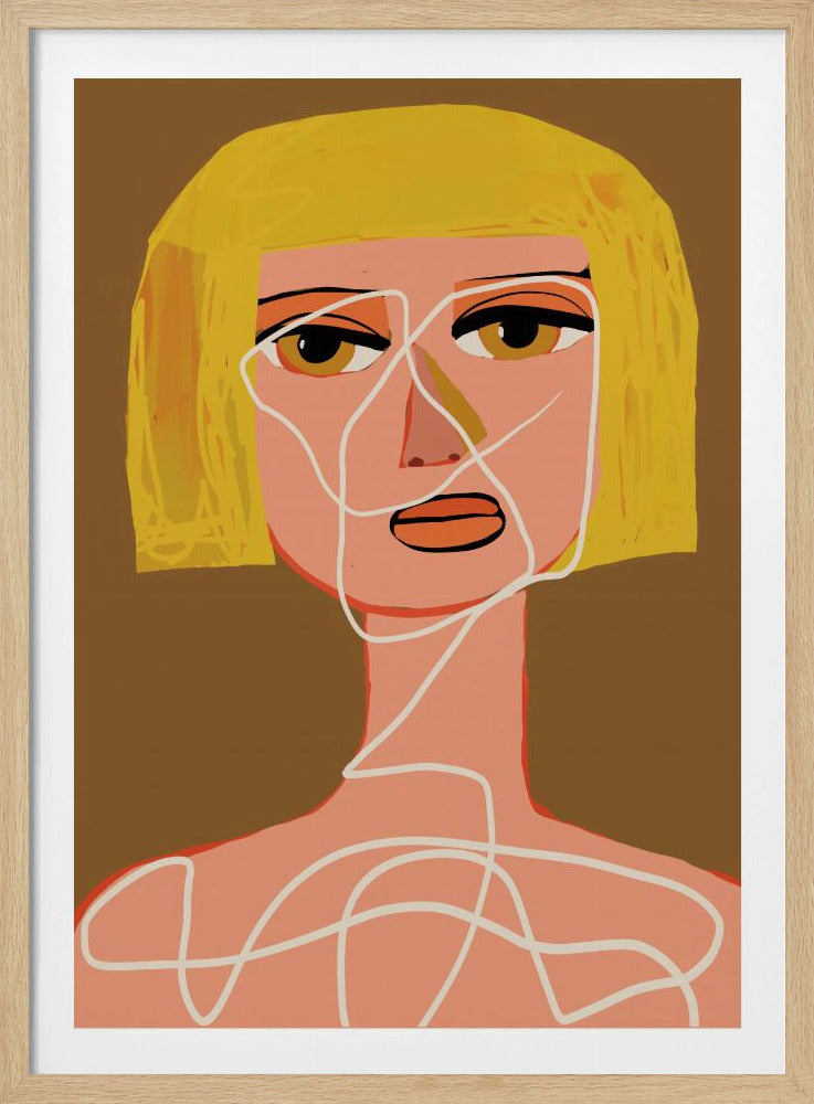 Gefesselte Frau Tangled | Poster
