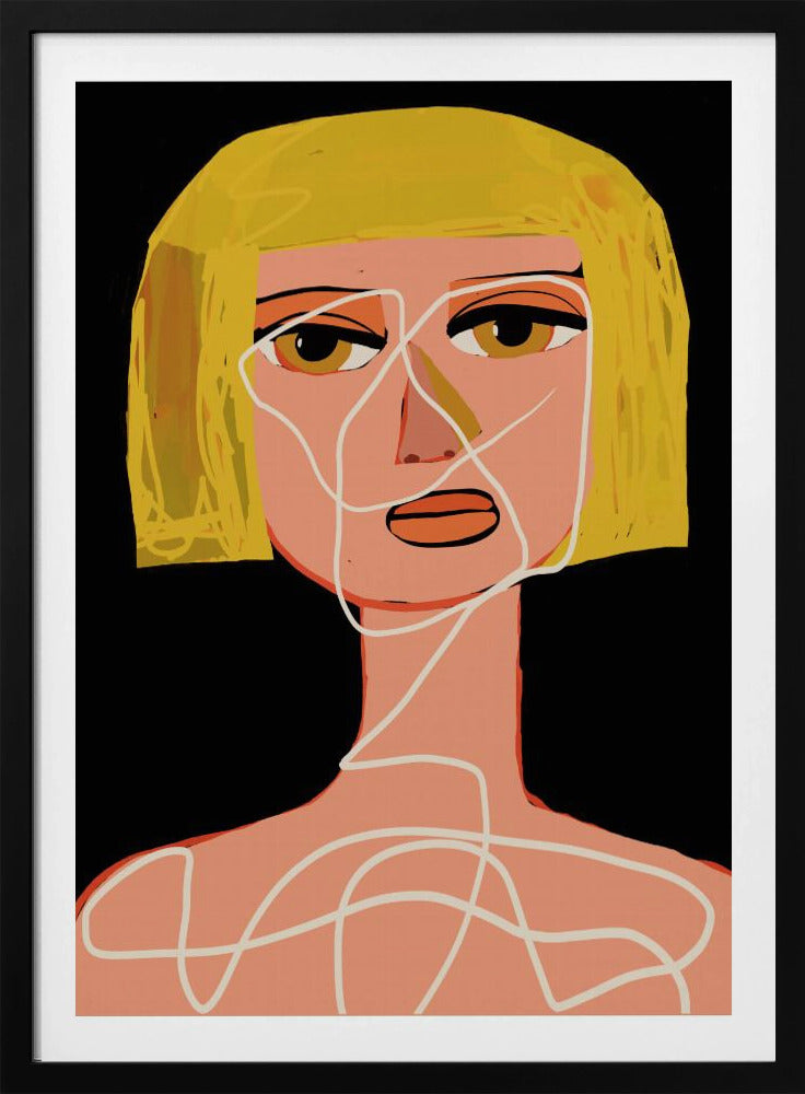 Gefesselte Frau Tangled | Poster