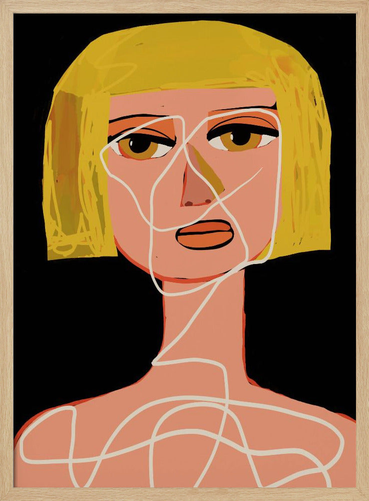 Gefesselte Frau Tangled | Poster