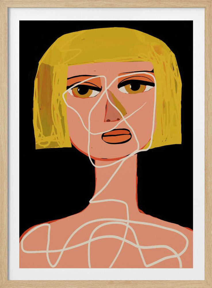 Gefesselte Frau Tangled | Poster