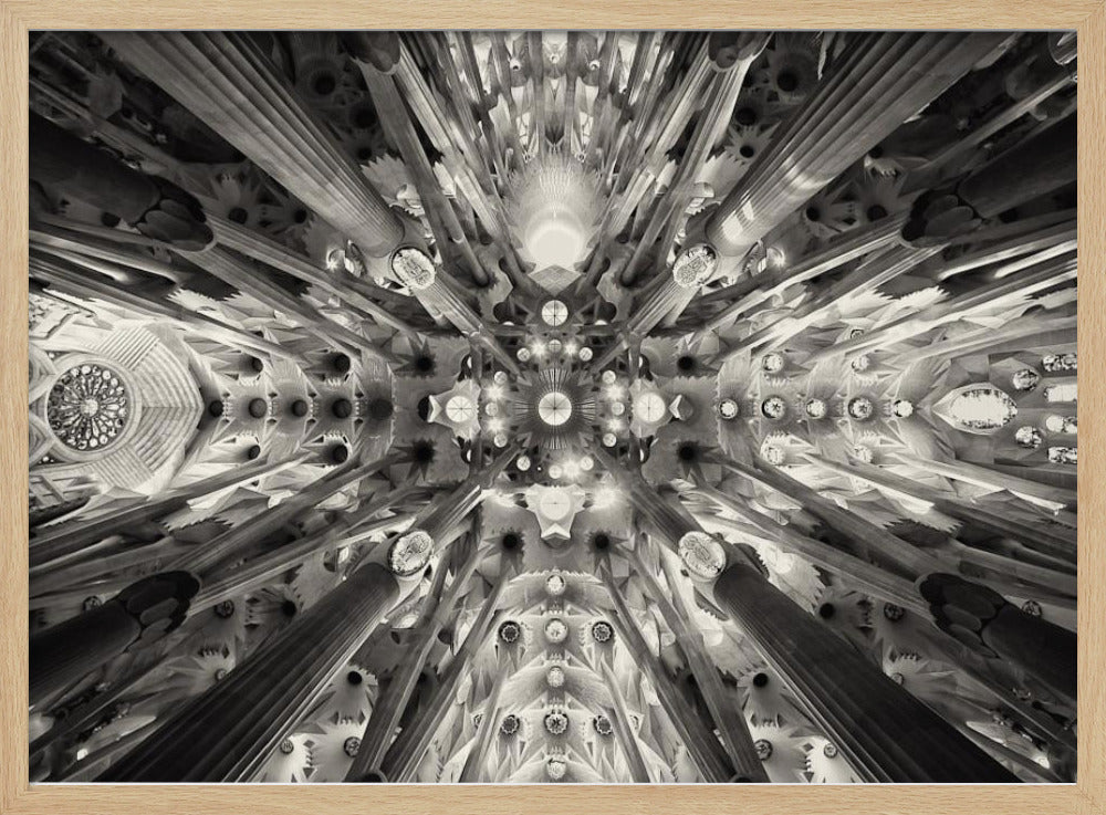 Künstlicher Wald - Sagrada Familia | Poster