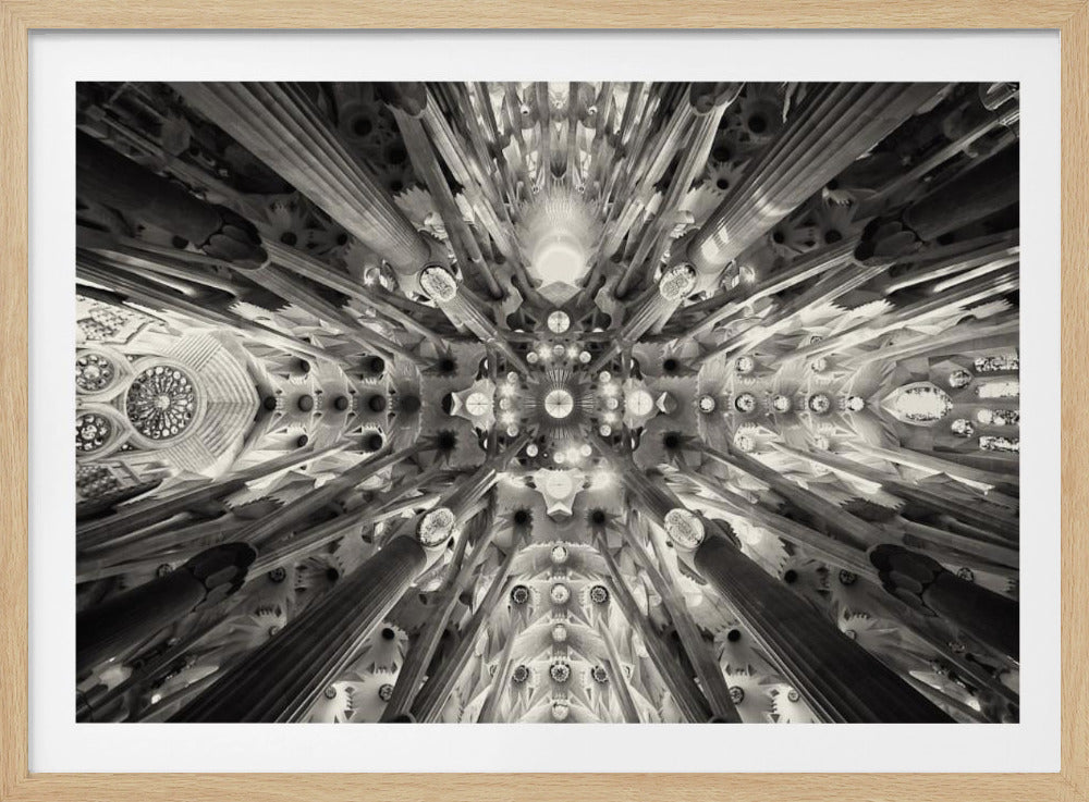 Künstlicher Wald - Sagrada Familia | Poster