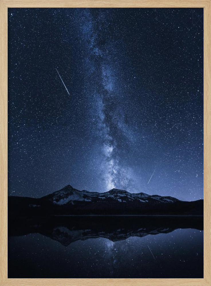 Galaxienreflexion | Poster