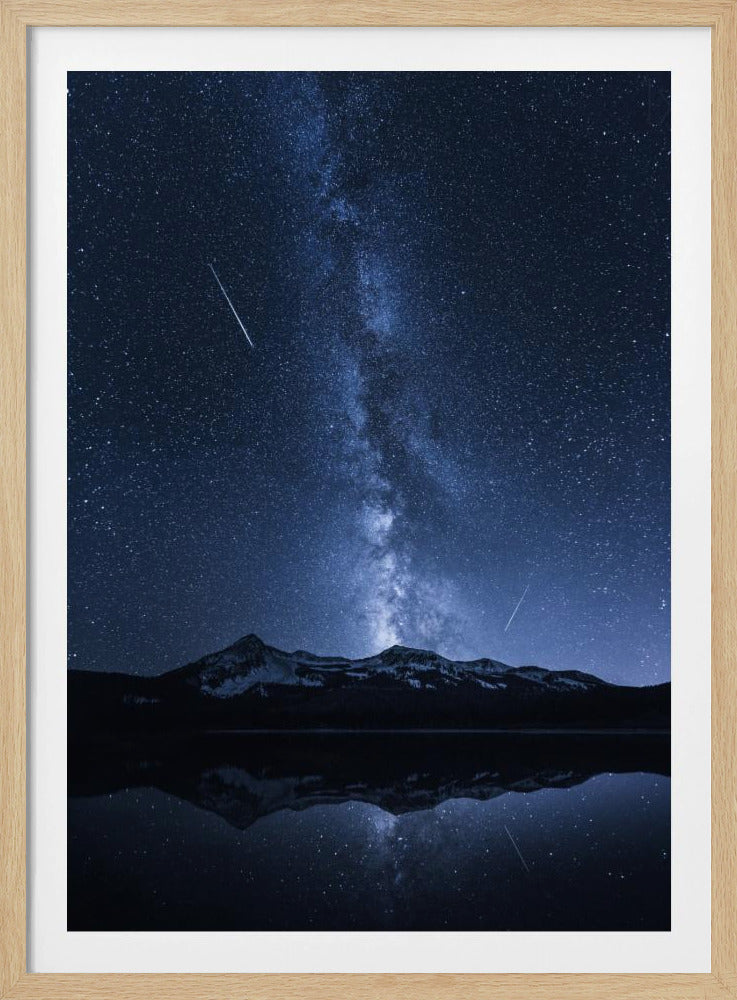 Galaxienreflexion | Poster