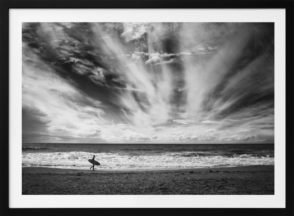 Die Einsamkeit eines Surfers | Poster