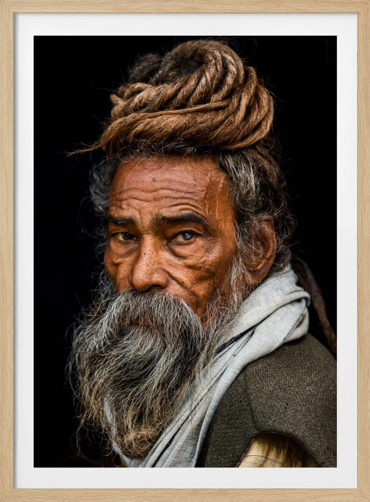 Porträt eines Sadhu... | Poster