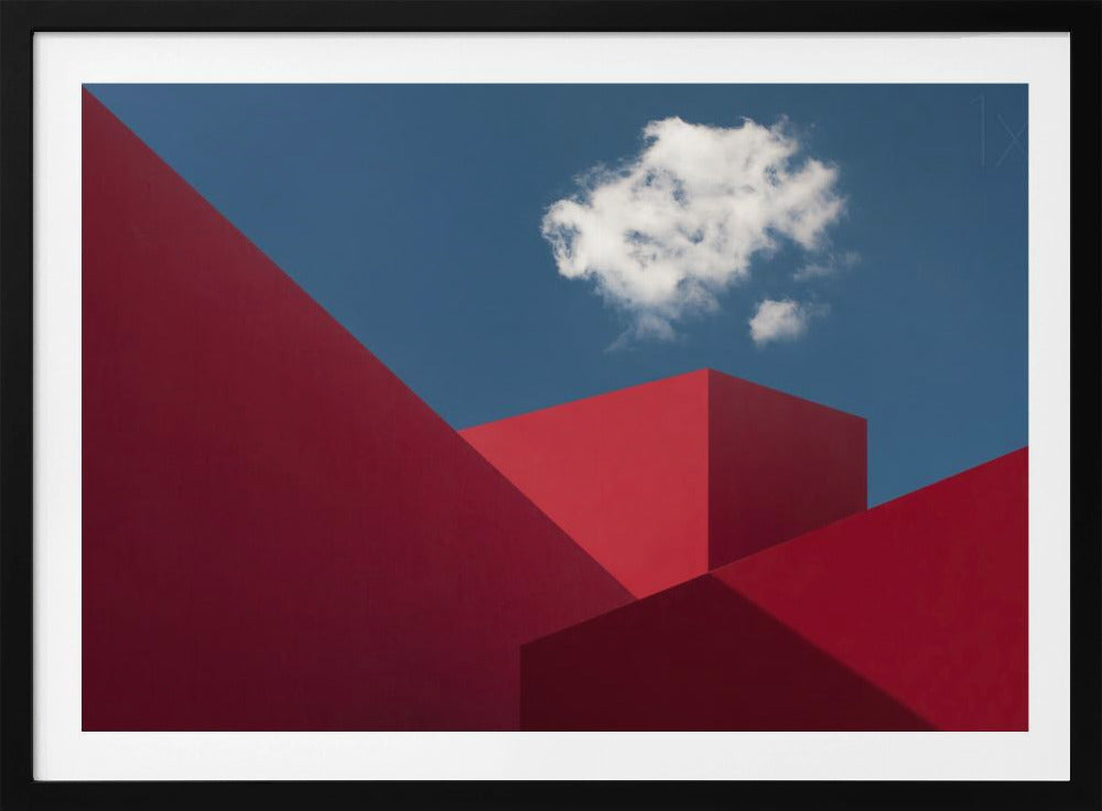 Rote Formen | Poster