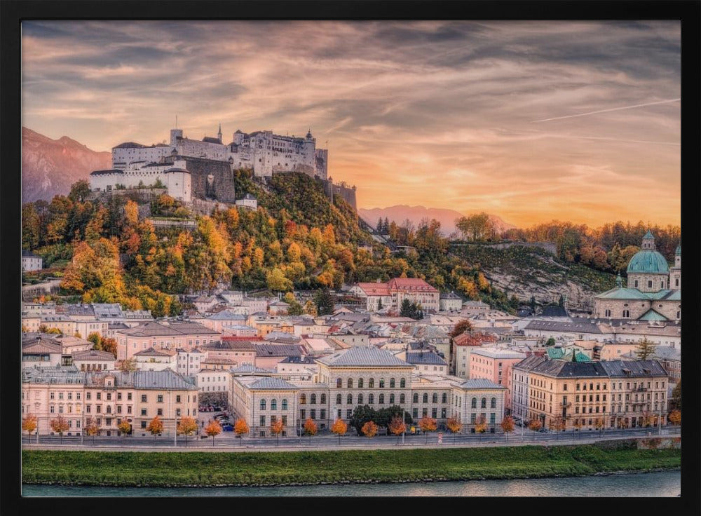 Salzburg in Herbstfarben | Poster