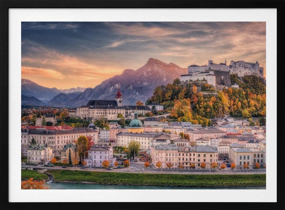 Salzburg in Herbstfarben | Poster