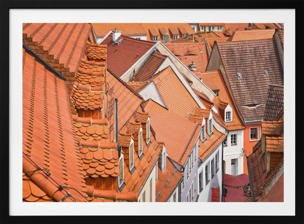 The color of these roofs... | Poster