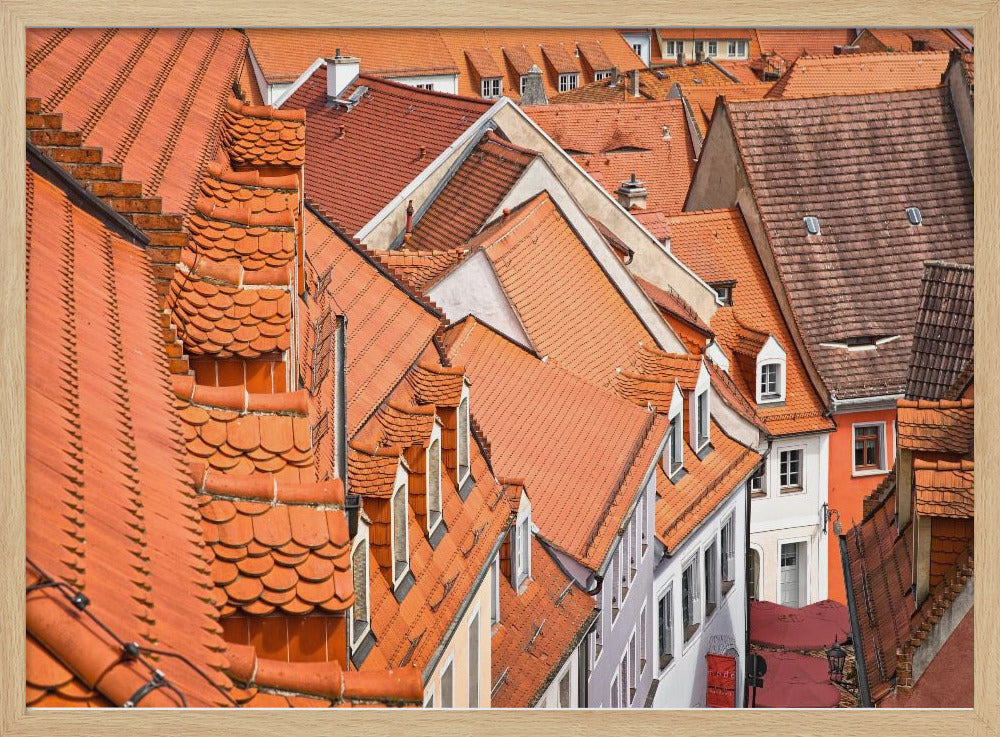 The color of these roofs... | Poster