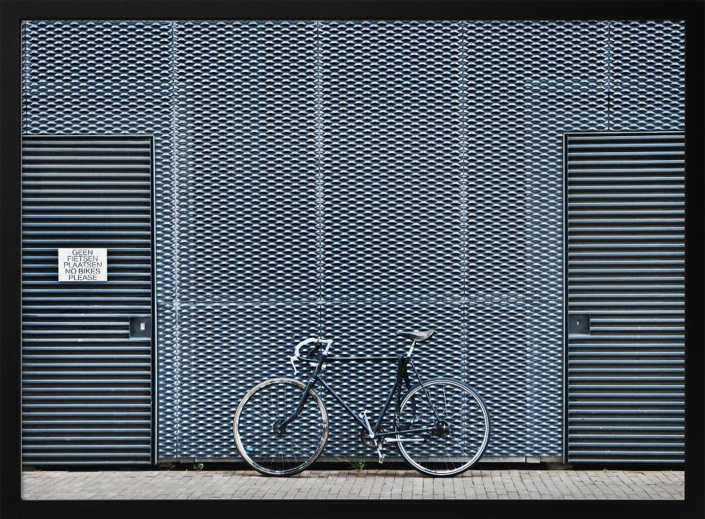 keine Fahrräder bitte | Poster