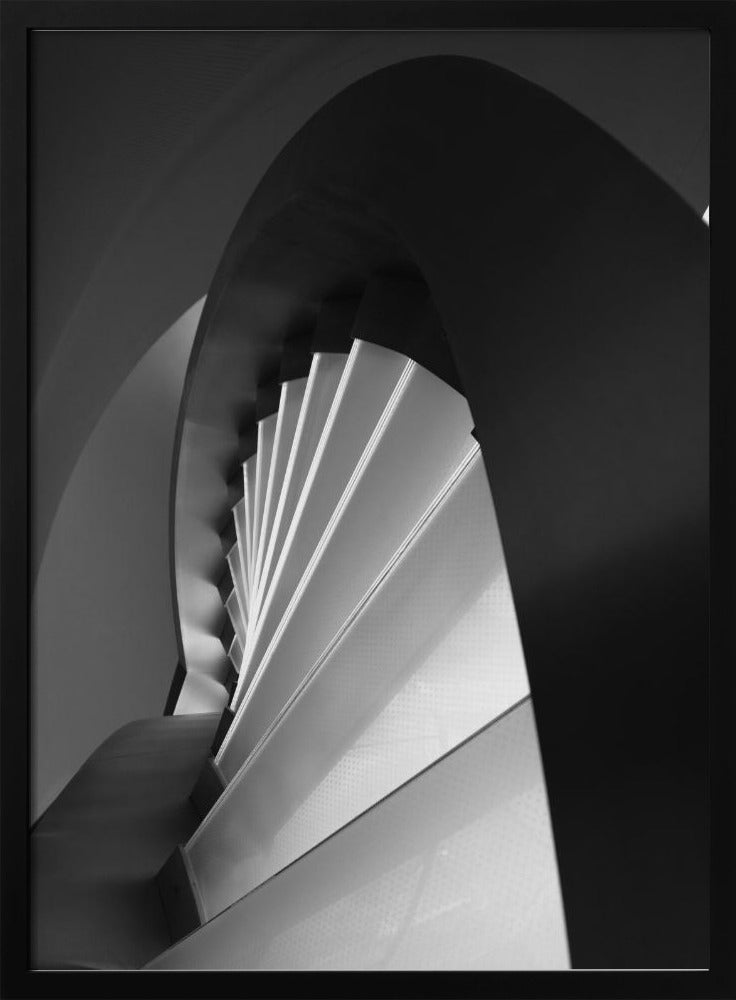 Gerade und geschwungene Linien | Poster
