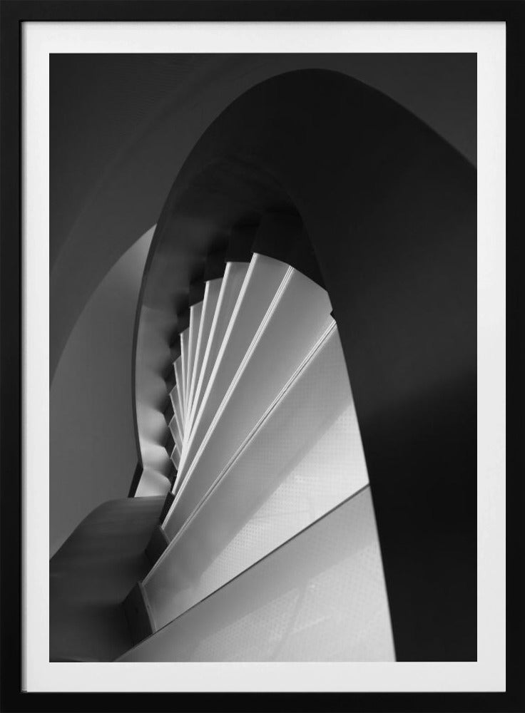 Gerade und geschwungene Linien | Poster