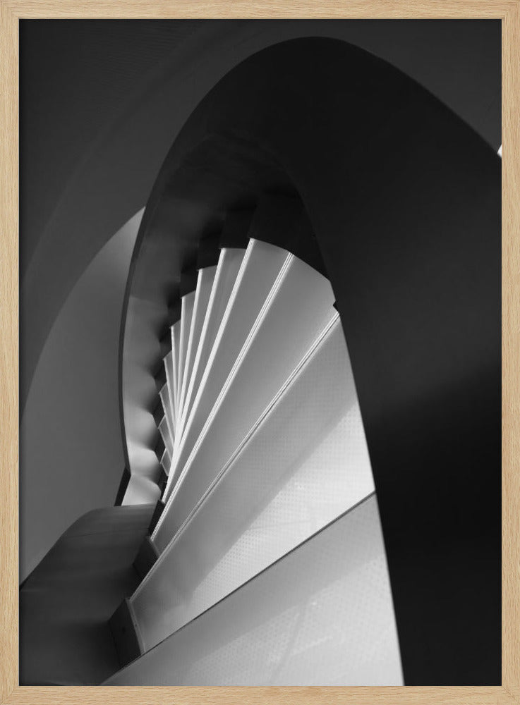 Gerade und geschwungene Linien | Poster