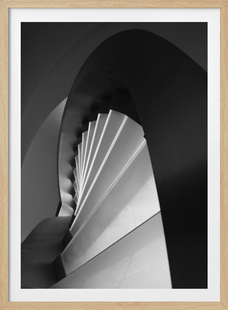 Gerade und geschwungene Linien | Poster