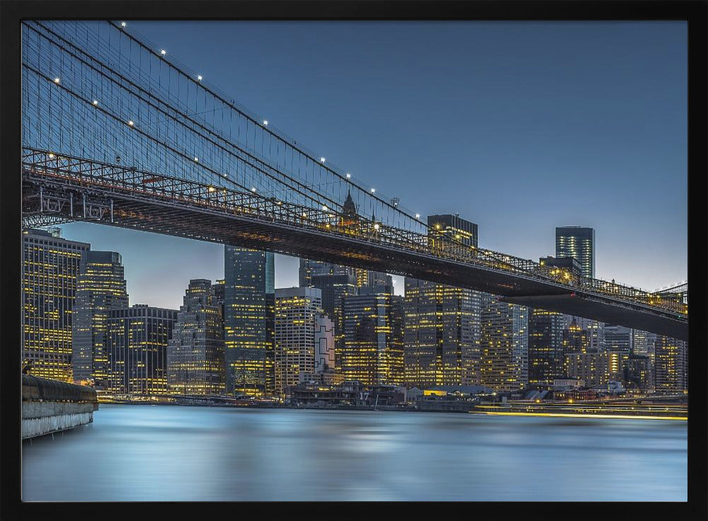 New York – Blaue Stunde über Manhattan | Poster