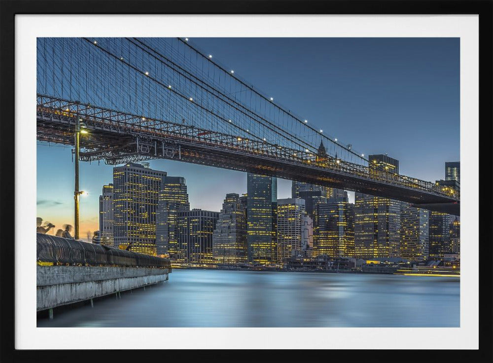 New York – Blaue Stunde über Manhattan | Poster