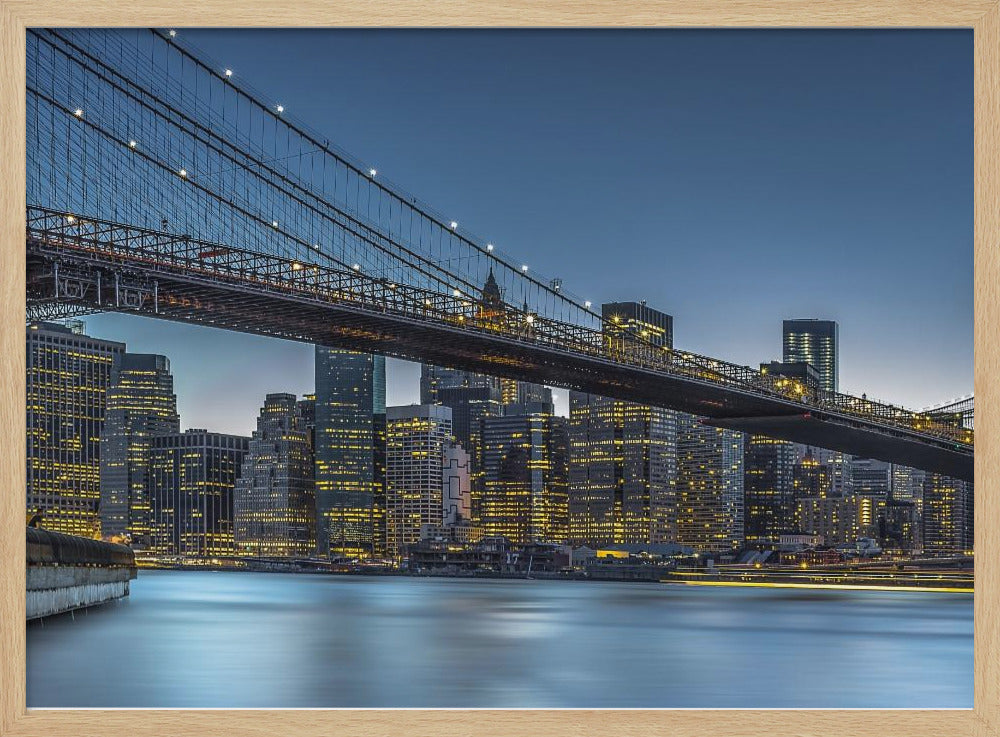 New York – Blaue Stunde über Manhattan | Poster